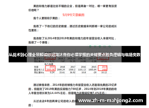 从战术到心理全景解读欧冠淘汰赛你必须掌握的关键要点胜负逻辑与临场变数